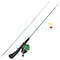 Leisure Sports Fishing Rod and Reel Combo with Tackle Set, Spincast Pole, Gear for Small Fish for Kids, Green 211414OWR - alternate 3